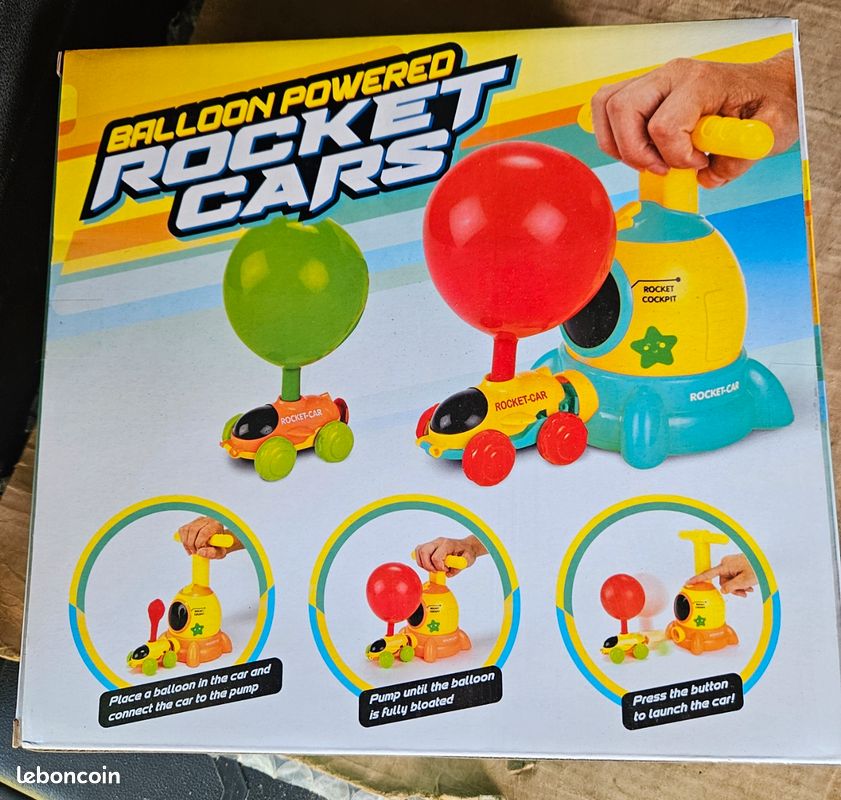 G 12 ballons - Puzzle de tour de lancement de ballon de fusée pour des enfants, Jouet de voiture