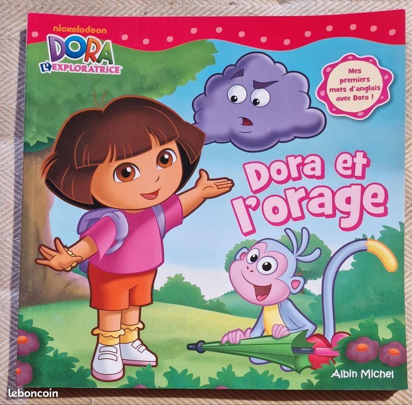 Lot de 7 livres Dora l'exploratrice, collection Mes premiers mots d'anglais avec Dora, Albin Michel (image 5)