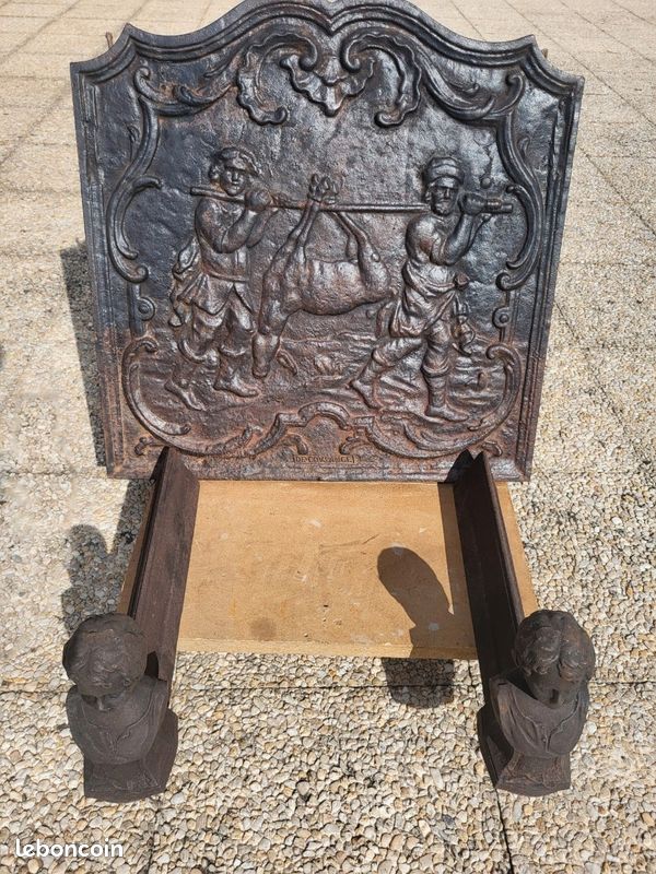 Plaque Cheminée ( Chasse ) (image 2)