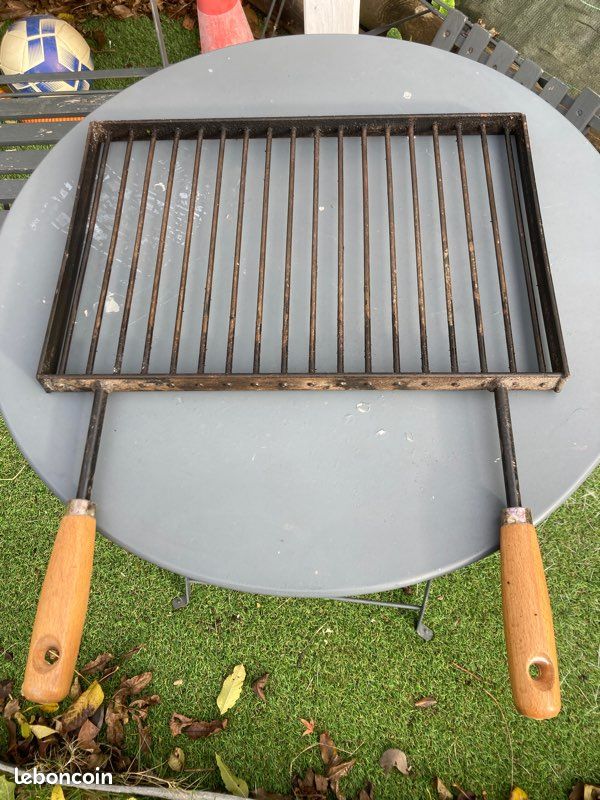 Socle et grille de cuisson cheminée (image 3)