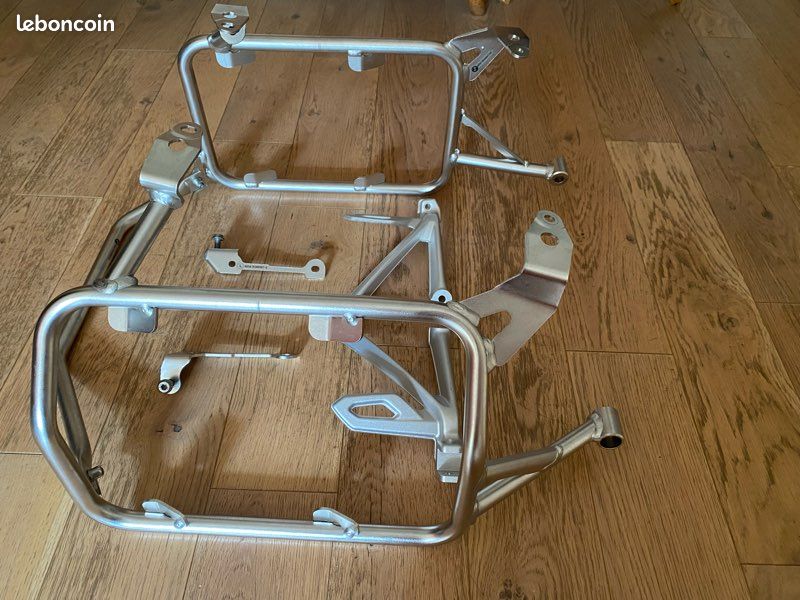 Supports valises aluminium d’origine BMW R 1250-GS 1200 GSA comme neuf (image 1)