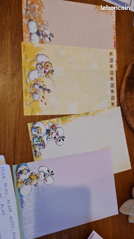 Lot 120 feuilles Diddl (image 5)