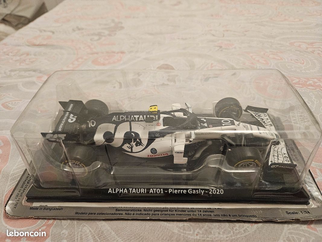 IXO F1 Alpha Tauri AT01 Pierre Gasly 2020 - Voiture Miniature 1/24
