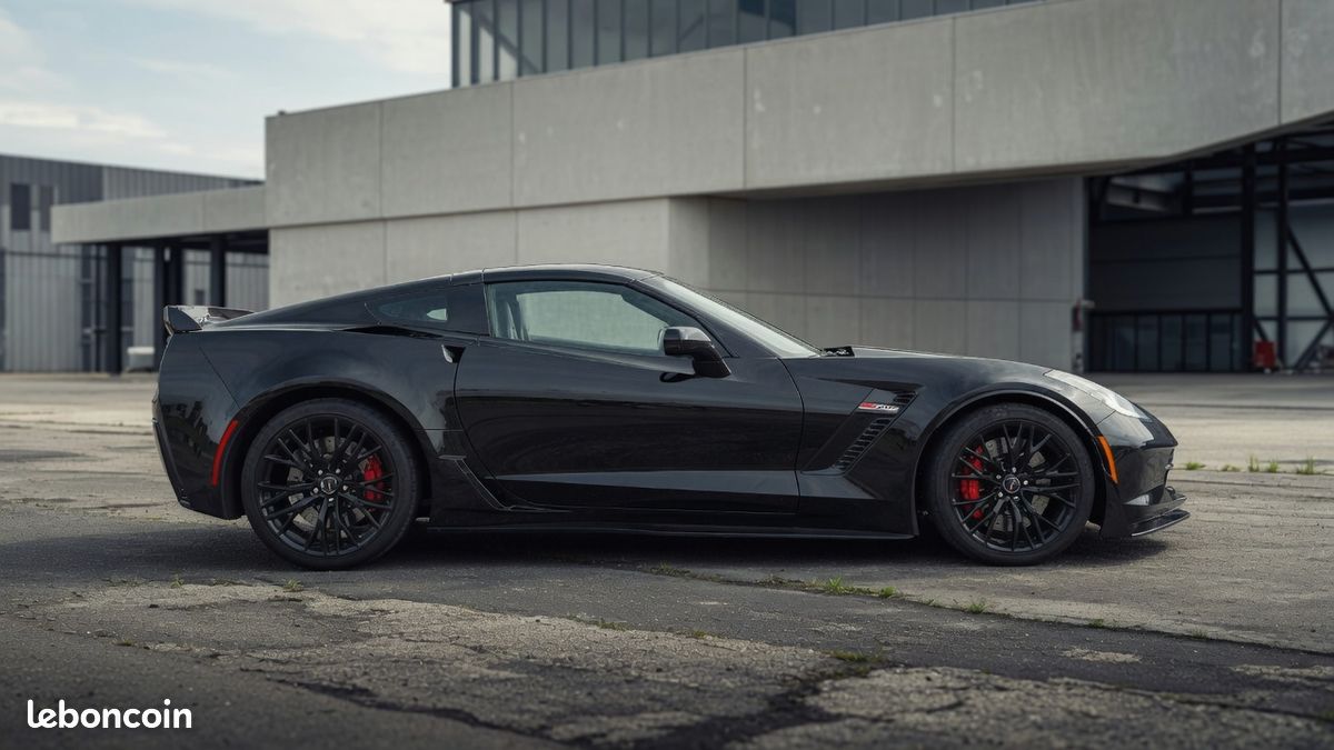 CHEVROLET CORVETTE C7 3LZ Z06 Z07 – SIEGES CARBONE – AERO CARBONE PACK 39000 km 89700 TTC (image 12)
