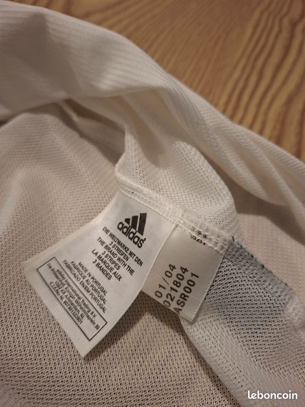 2003-04 Real Madrid Maillot extérieur Zidane #5 (XL