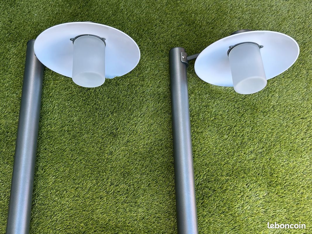 2 luminaires, lampadaires, bornes extérieures neuves Aubanne de Pradier (image 18)