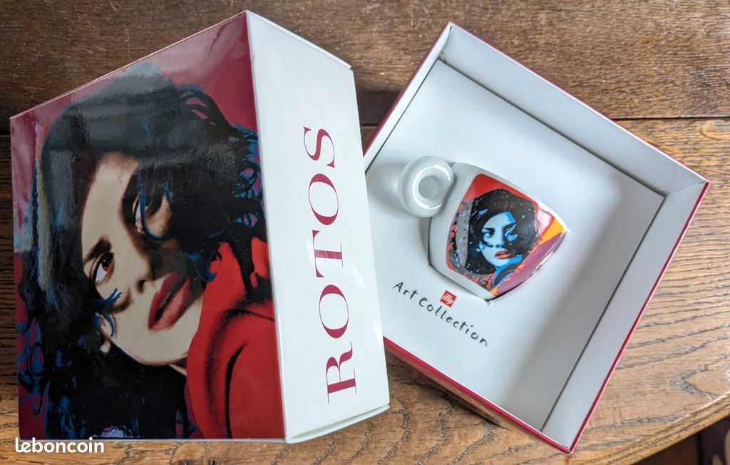 Illy Art Collection Tasse à expresso et Sous Tasses Pedro Almodovar