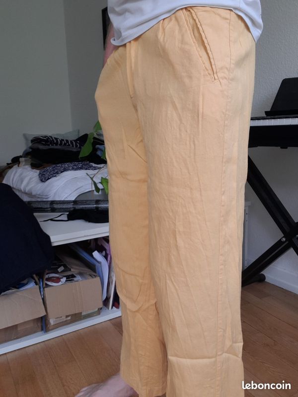 Léger Pantalon Jaune Pimkie Vêtements - Main Image