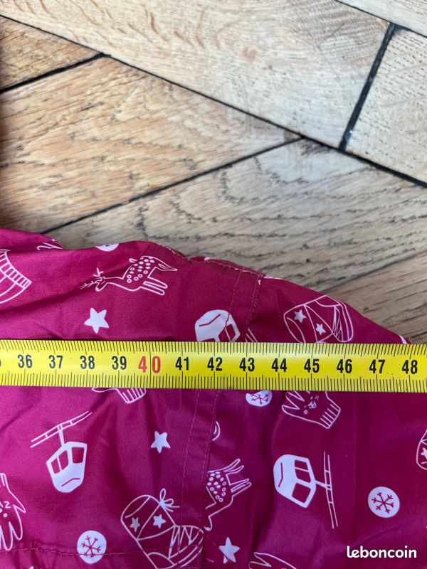 #combinaison de ski rose verbaudet (image 5)