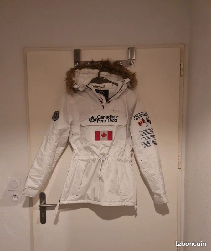 Parka Canadian Peak blanche (image 1)