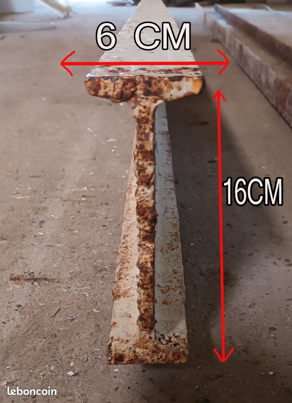 Poutrelle IPN ACIER 4m39 (image 2)