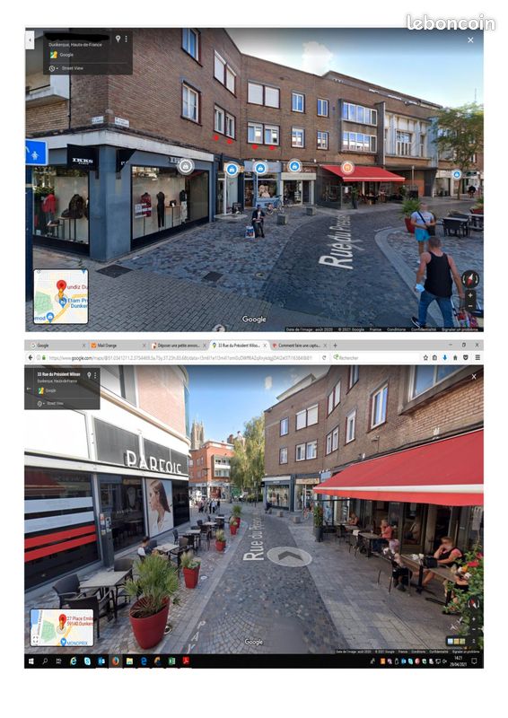 DK Centre prés Pl J.BART, T3 + parking