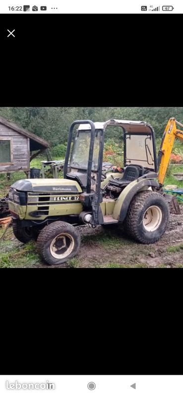 Micro tracteur Hurlimann Prince homologué (image 2)