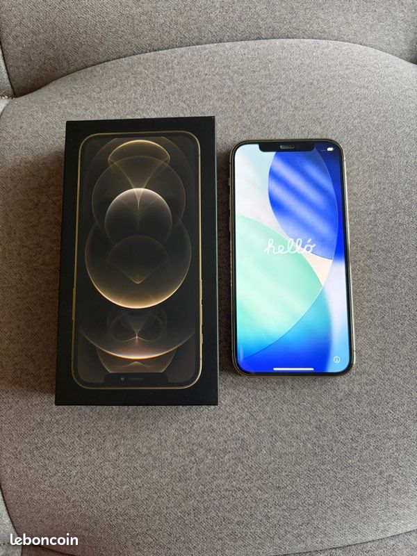 Iphone 12 PRO gold 256 go (image 1)