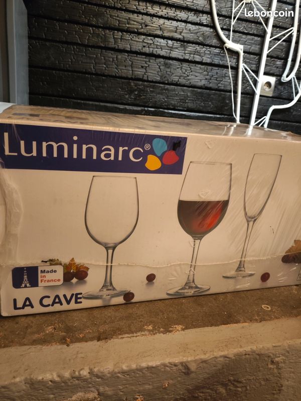 18 verres luminarc neuf (image 1)