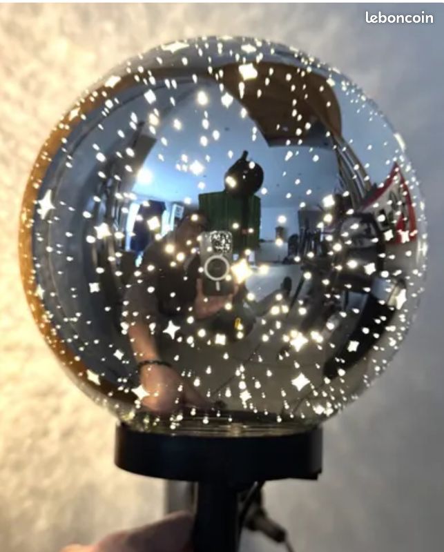 Deux lumières Boules lumineuses led jardin (image 4)