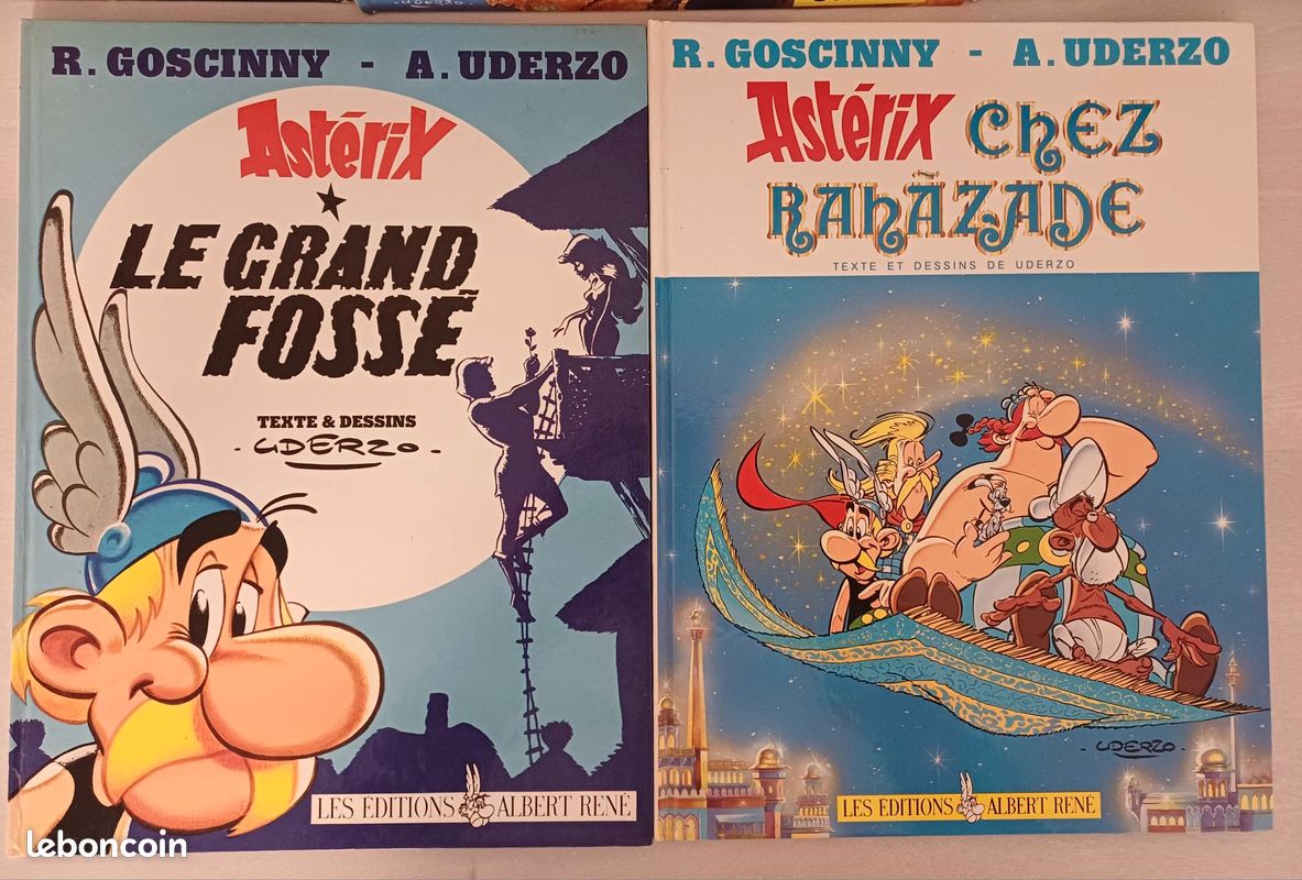 BD "Astérix" édition "Dargaud" "Albert René" de 1974 à 1995 (image 2)