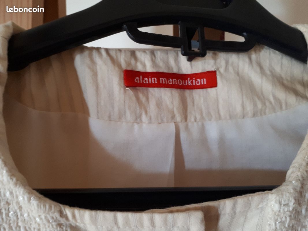 Jolie veste vintage crème de style (image 2)