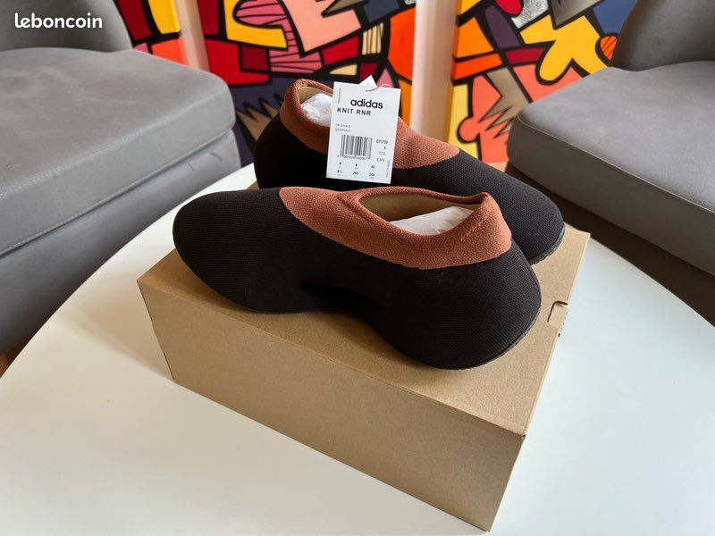 Yeezy Knit Rnr Stone Carbon 42 - Neuves (image 7)