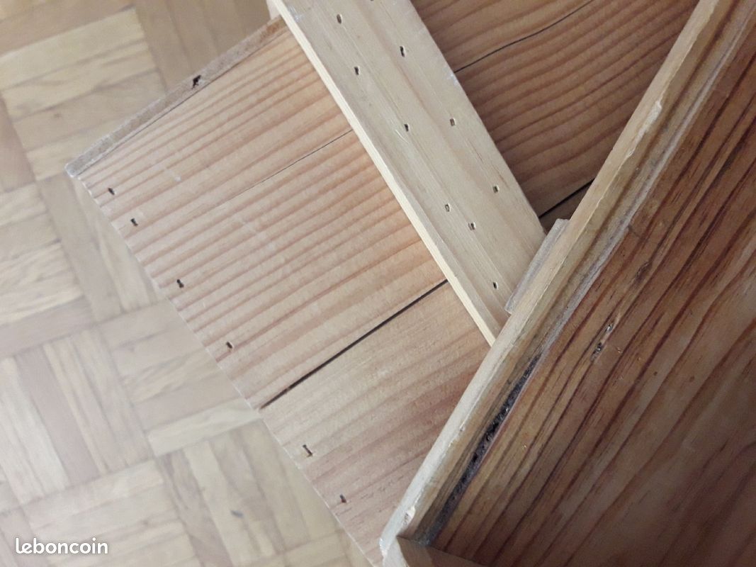 1 lot de 2 caisses en bois (image 8)