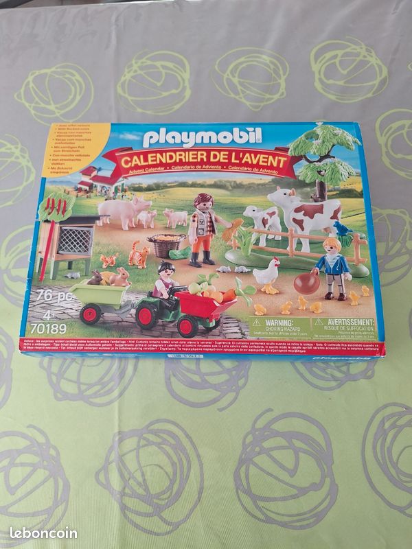 Playmobil : calendrier de l'avent " la ferme" (image 1)