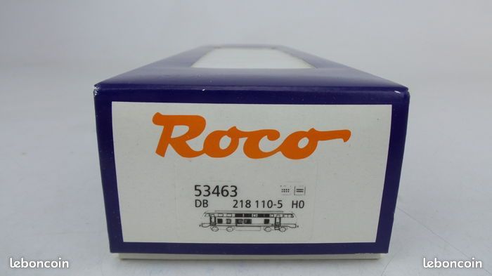 Logo Rozaco Loco ROCO BR-218-110-5 DB (tony11) - Collection