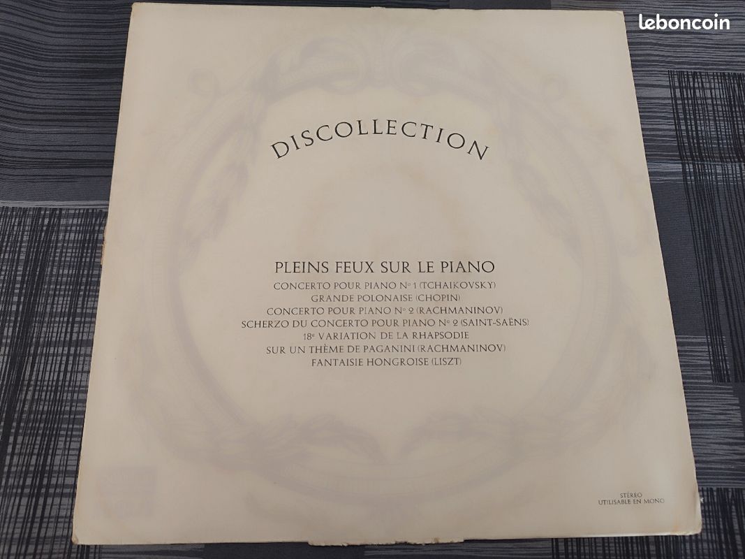 Vinyl Discollection "Pleins feux sur le piano" (image 1)