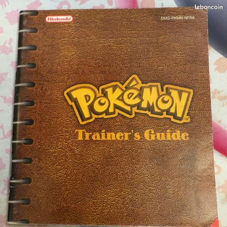 Pokémon Red Blue Gameboy Manual Trainers Guide - German French or English! - Canada
