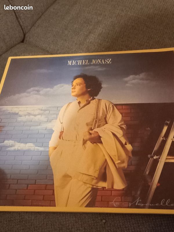 Lot Michel jonasz 6eme album 1981" la nouvelle vie " 1 33t, 1 cd, 1 cassette audio, 1 45t " j’t'aimais tellement fort que j’taime encore " (image 2)