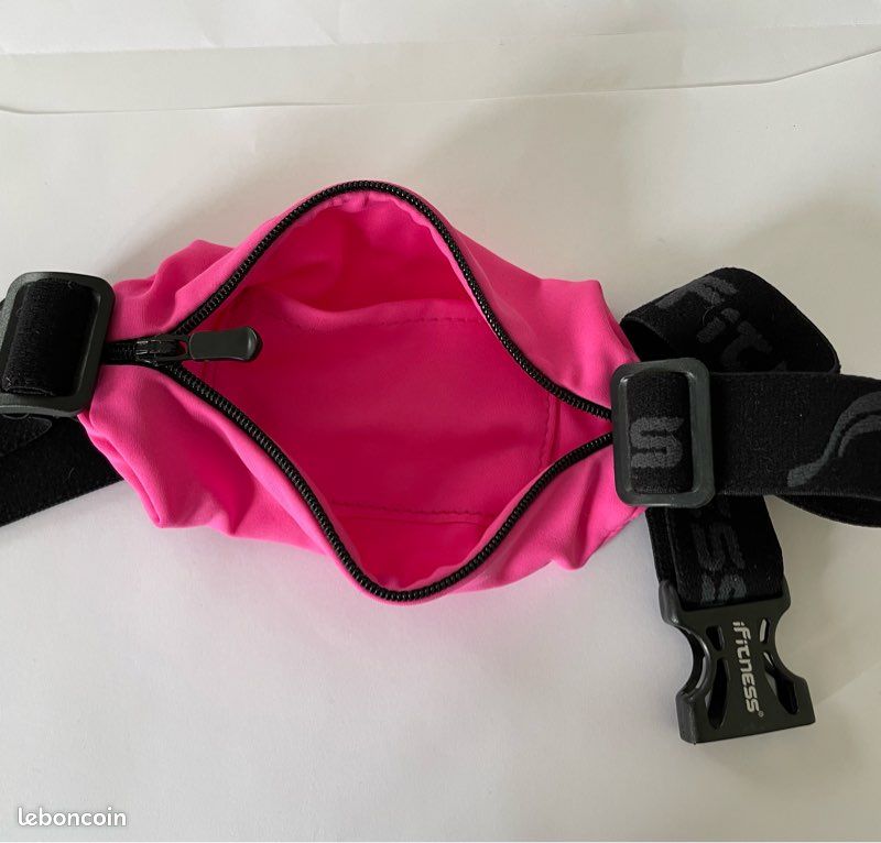 FLIPBELT Ceinture de rangement d'entraînement femme ROSE