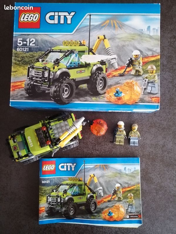 Lego 60121 Le camion d'exploration du volcan (image 3)