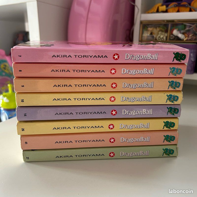 Lot 8 livres dragonball pastel glénat collection (image 9)