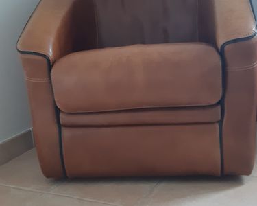 Fauteuil d'occasion Cuir Multicolore Toute la France - leboncoin