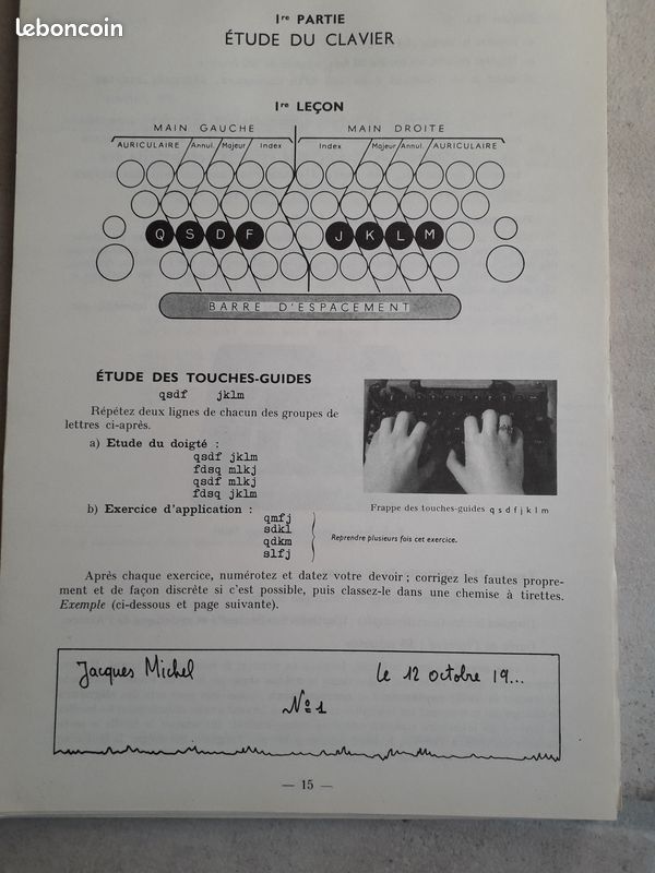 Cours complet de dactylographie (image 4)