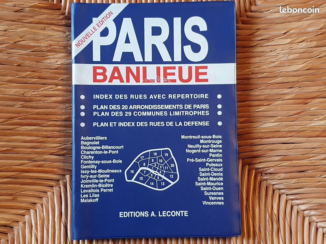 Guide Plan Arrondissement de Paris et banlieue parisienne (image 1)