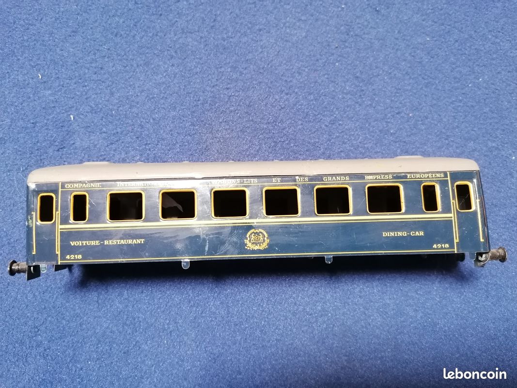 ANCIEN JOUET TRAIN Wagon Jep En Tole EUR 20,00 - FR