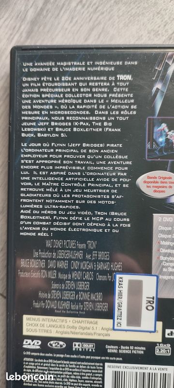 Tron édition collector 20e anniversaire - Disney (image 3)