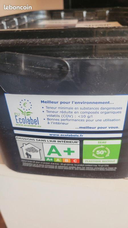 Peinture pièce humide 2.5L blanc mat (image 3)