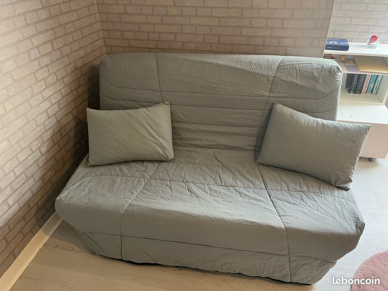 Canapé BZ 140 gris (image 1)