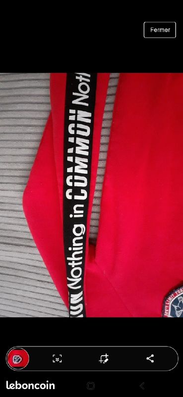 Sweat moltonné sans capuche (image 2)