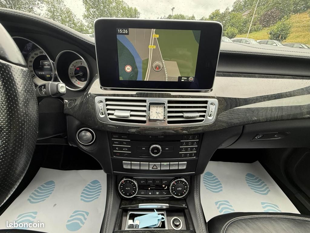 MERCEDES CLS 350 d - BVA 9G-Tronic Plus Sportline 4-Matic - BVA GPS + TOIT OUVRANT + CAMERA AR (image 18)