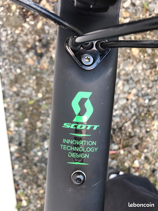Vélo carbonne de contre la montre à patin Scott (image 7)