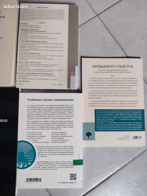 Plusieurs Livres sur le sport et la société (image 6)