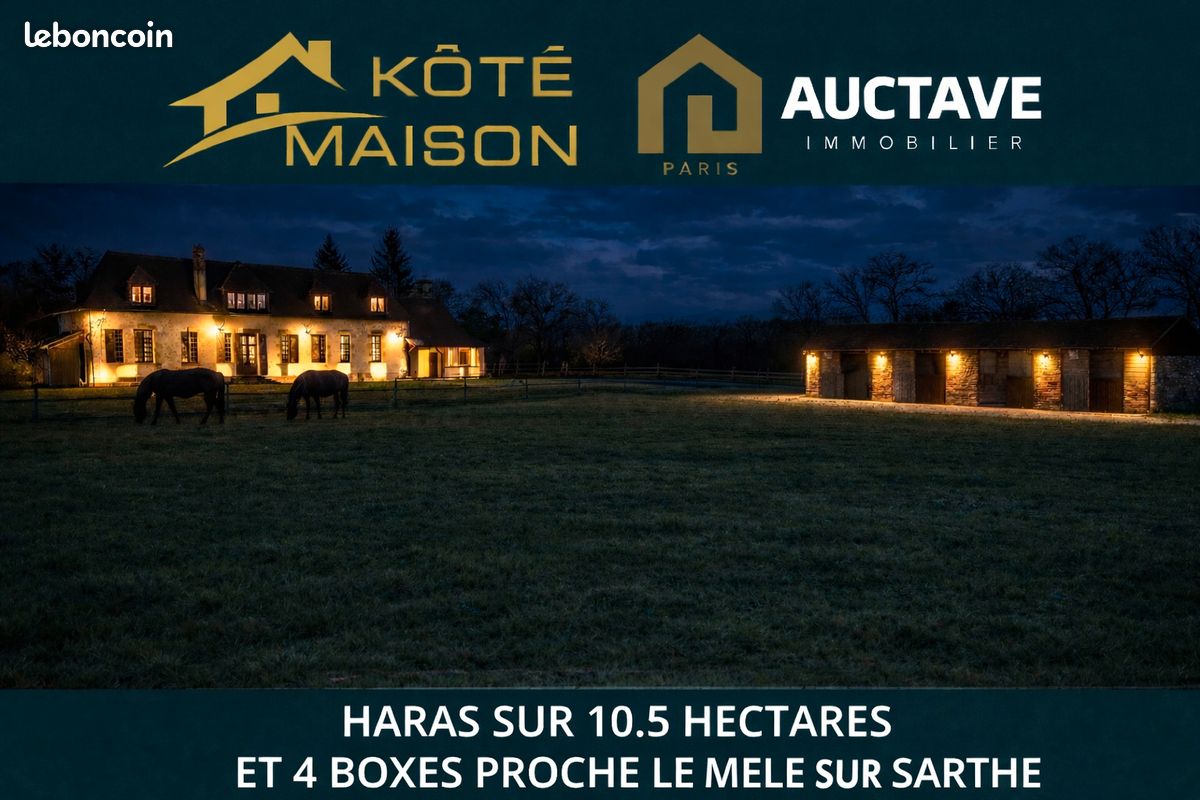 Maison 8 pièces 128 m² · à Le Mêle-sur-Sarthe · 128 m² · 394 900 €
