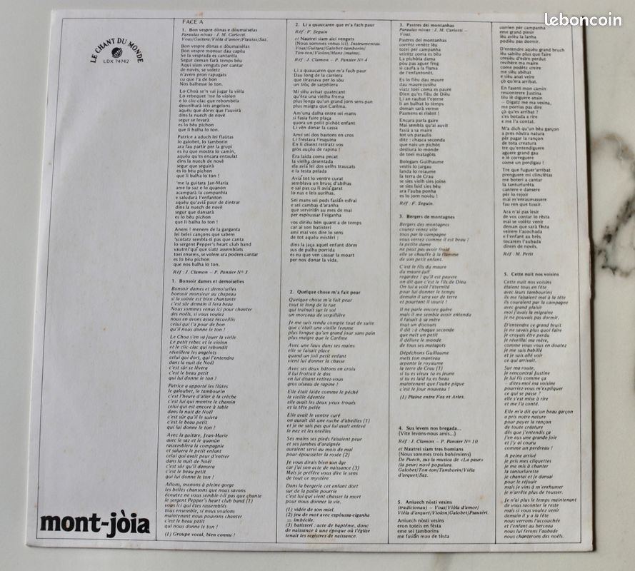 The lucky band / lp 33t .. Vogue .. 1977.. Etat ex (image 4)