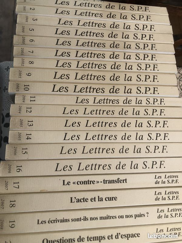 Lettres de la Société de Psychanalyse Freudienne, complet de 1 à 48 (image 2)