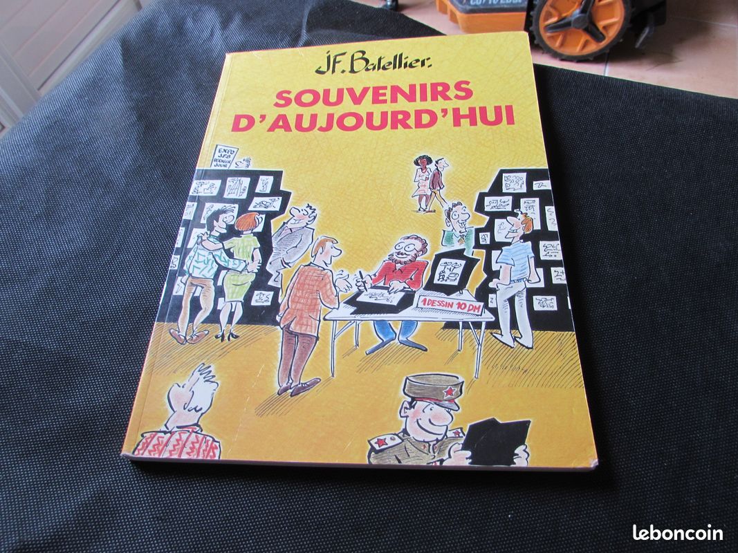 BD dédicacée JF.Batellier, souvenirs d'aujourd'hui (image 1)