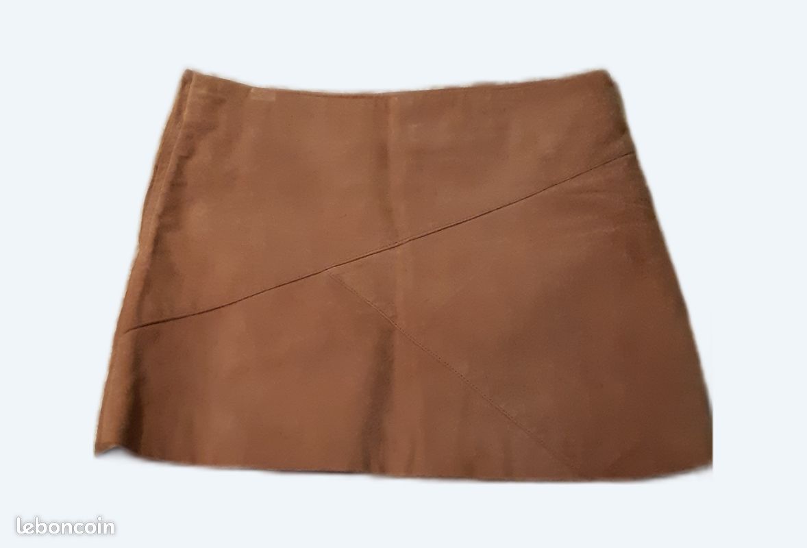 Mini jupe cuir (image 1)