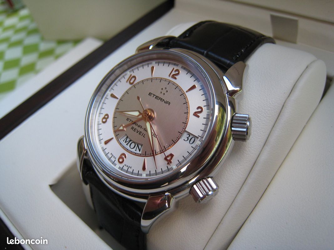 Montre ETERNA réveil automatique Montres Bijoux
