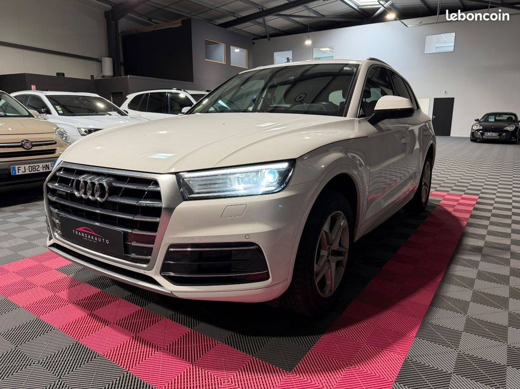 AUDI Q5 Q5 2.0 TDI 163 CV S tronic 7 Quattro Design + CAMÉRA + ATTELAGE + CLIM AUTO + KEYLESS + HAYON ÉLEC (image 7)